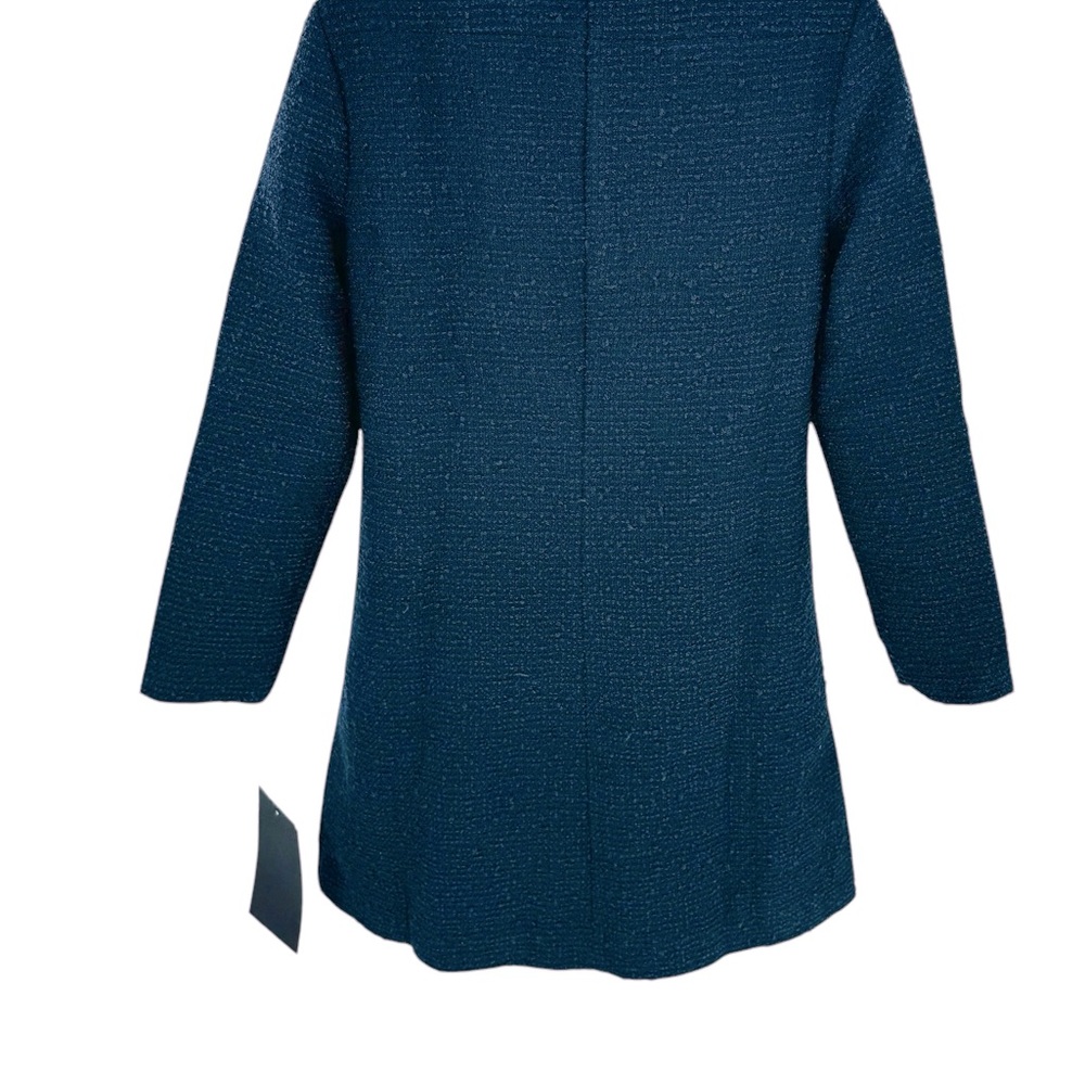 Tuckernuck | NEW Navy Tie Tweed Kelly Notched Neckline Mini Dress Size XS - Picture 9 of 11